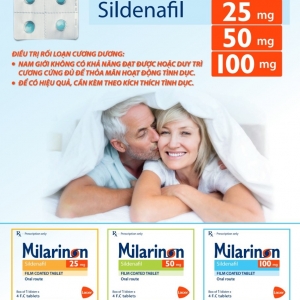 Milarinon Sildenafil 25mg-50mg-100mg